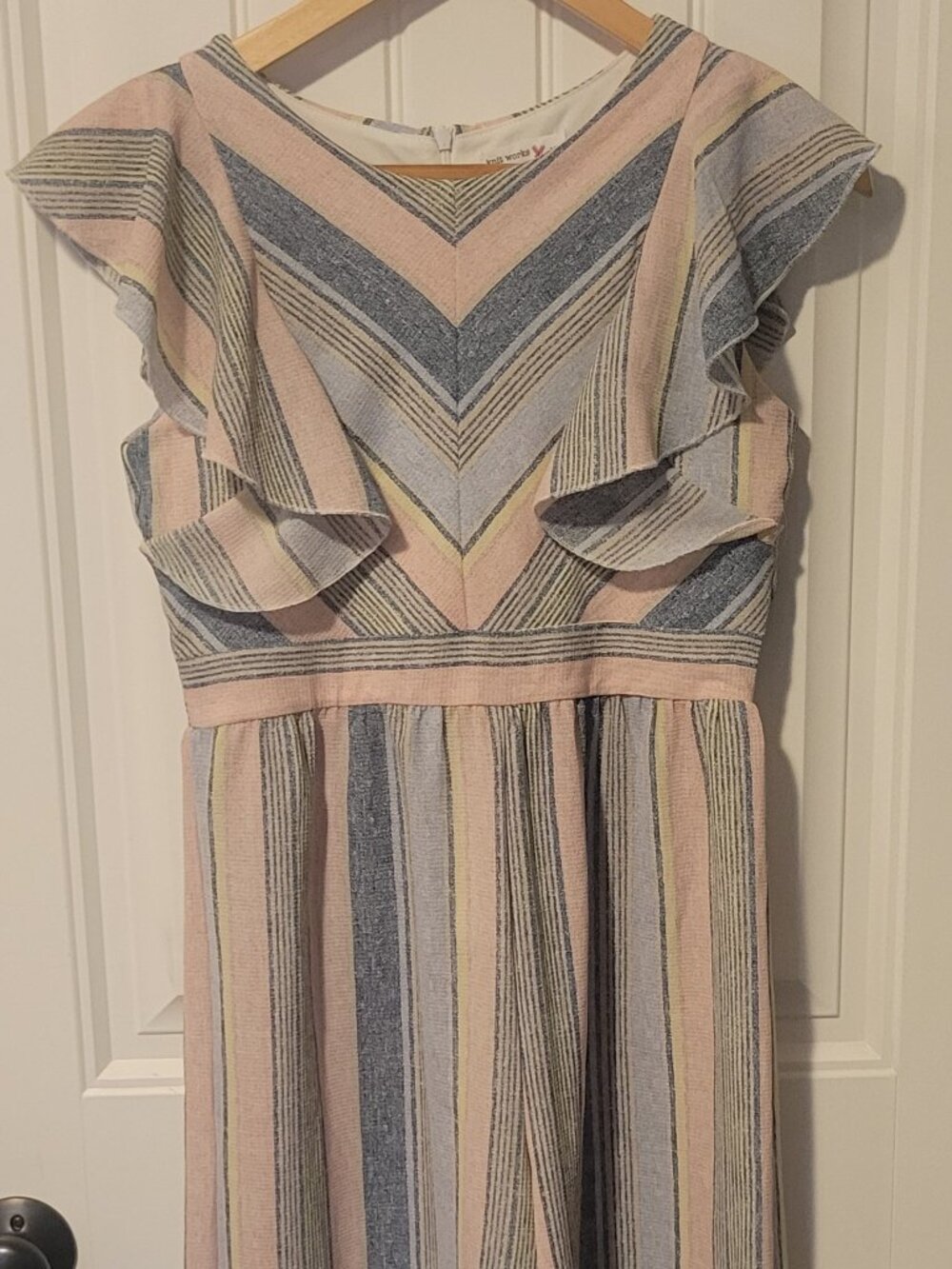 Knit Works Girls Size 16 Jumpsuit Multicolor Pastel